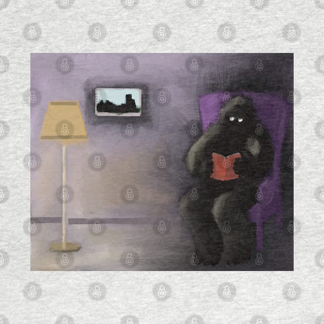 Monster Reading Book by Nigh-designs